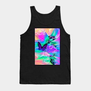 “Butterfly and Bubbles” Tank Top